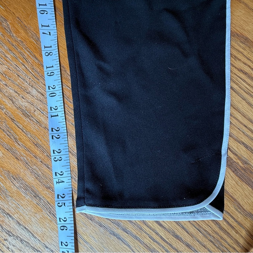 BCBGMaxAzria Black Jogger Pants with White Side Stripes - Picture 9 of 9